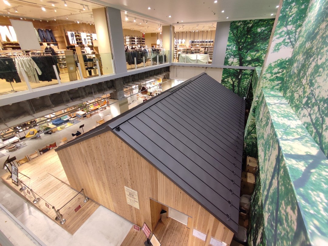 無印良品東京有明の店内
