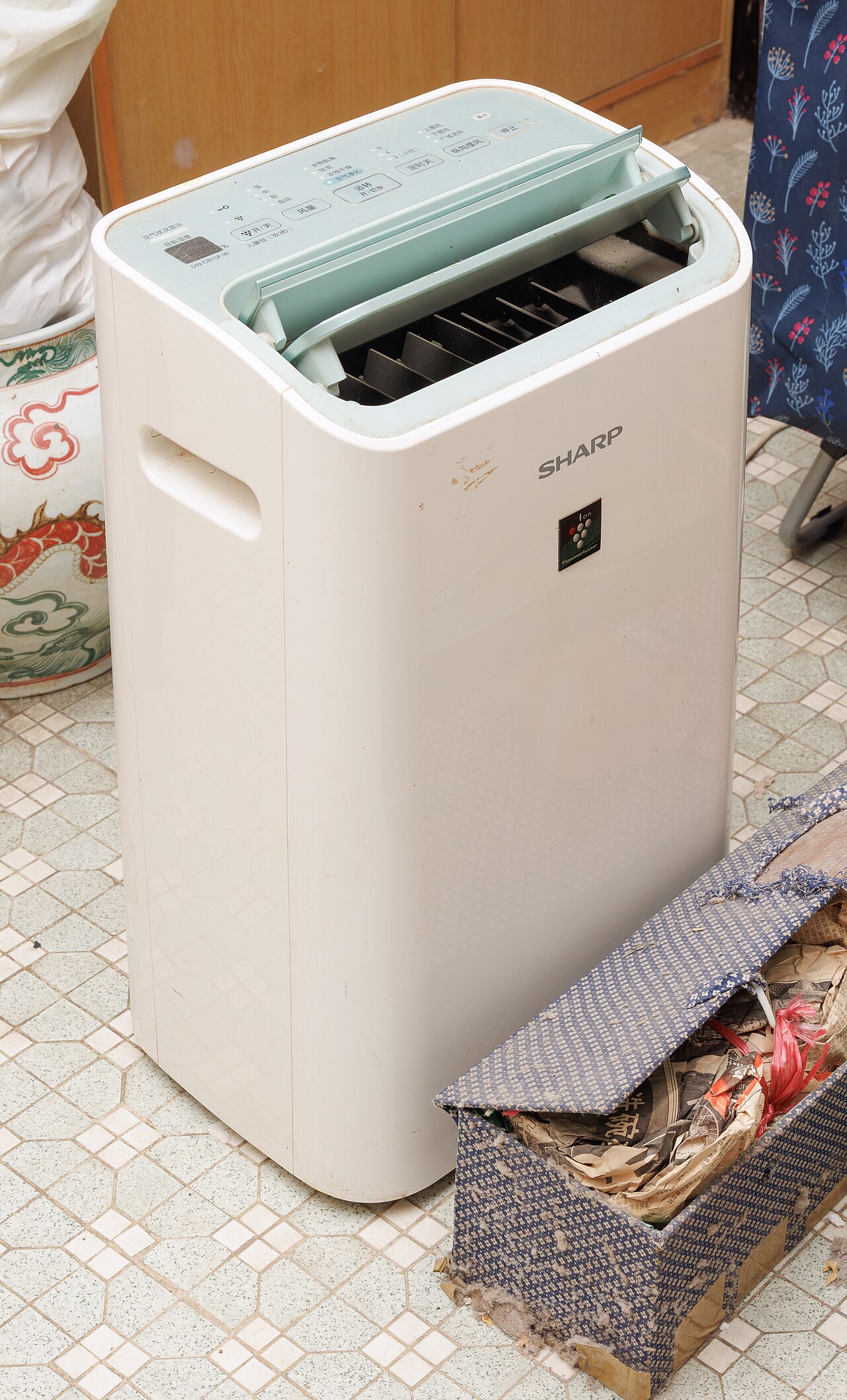 シャープの除湿機