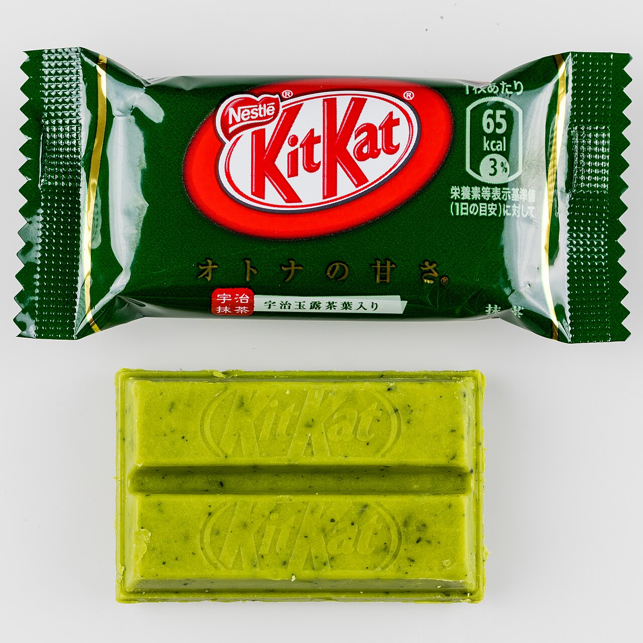 抹茶味のキットカット