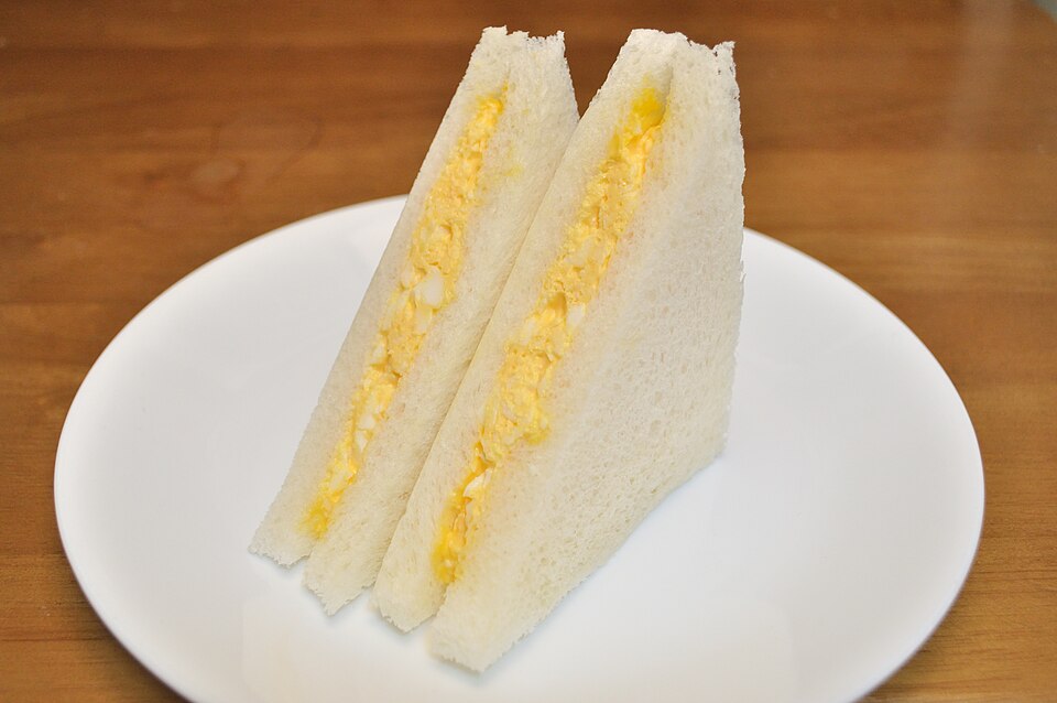 日本の卵サンド（資料写真）